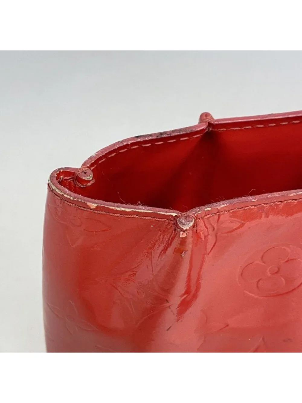 Louis Vuitton Handbag Vernis Reed PM Rouge